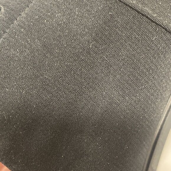 Stuart Weitzman Women's Black Lace-up Shoes Block Heel Fabric Gore-Tex Size 9 B - Picture 16 of 16